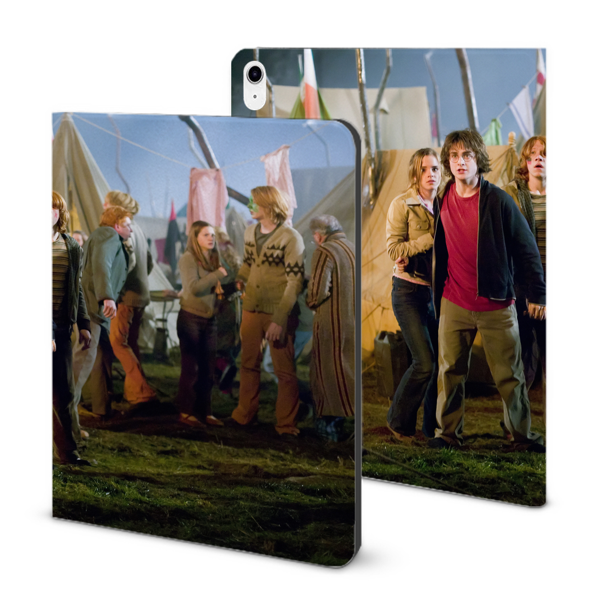 （画像用） Harry Potter ハリー・ポッターシリーズ IPad ケース ブック型 PUレザー TPU 耐衝撃 軽量 薄型 ペン収納なし 全面保護 IPad 各モデル対応